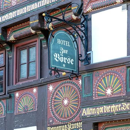 Altstadthotel Zur Boerse Goslar Extérieur photo